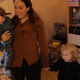 Stella Morris (center) with her two sons, Max (left) and Gabriel (right), fathered by Julian Assange while he was in a London embassy